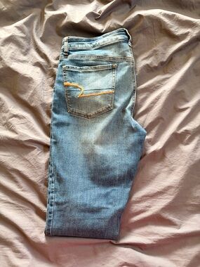 American Eagle Outfitters Women’s Skinny Jeans - Light Blue